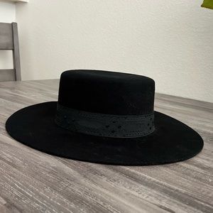 Lack of color Sierra flat brimmed hat